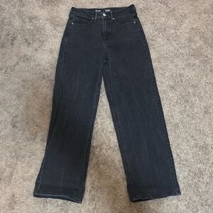 Old Navy Black Wide Leg Jeans